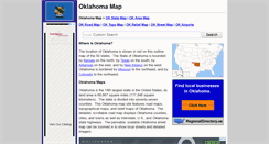Desktop Screenshot of oklahoma-map.org